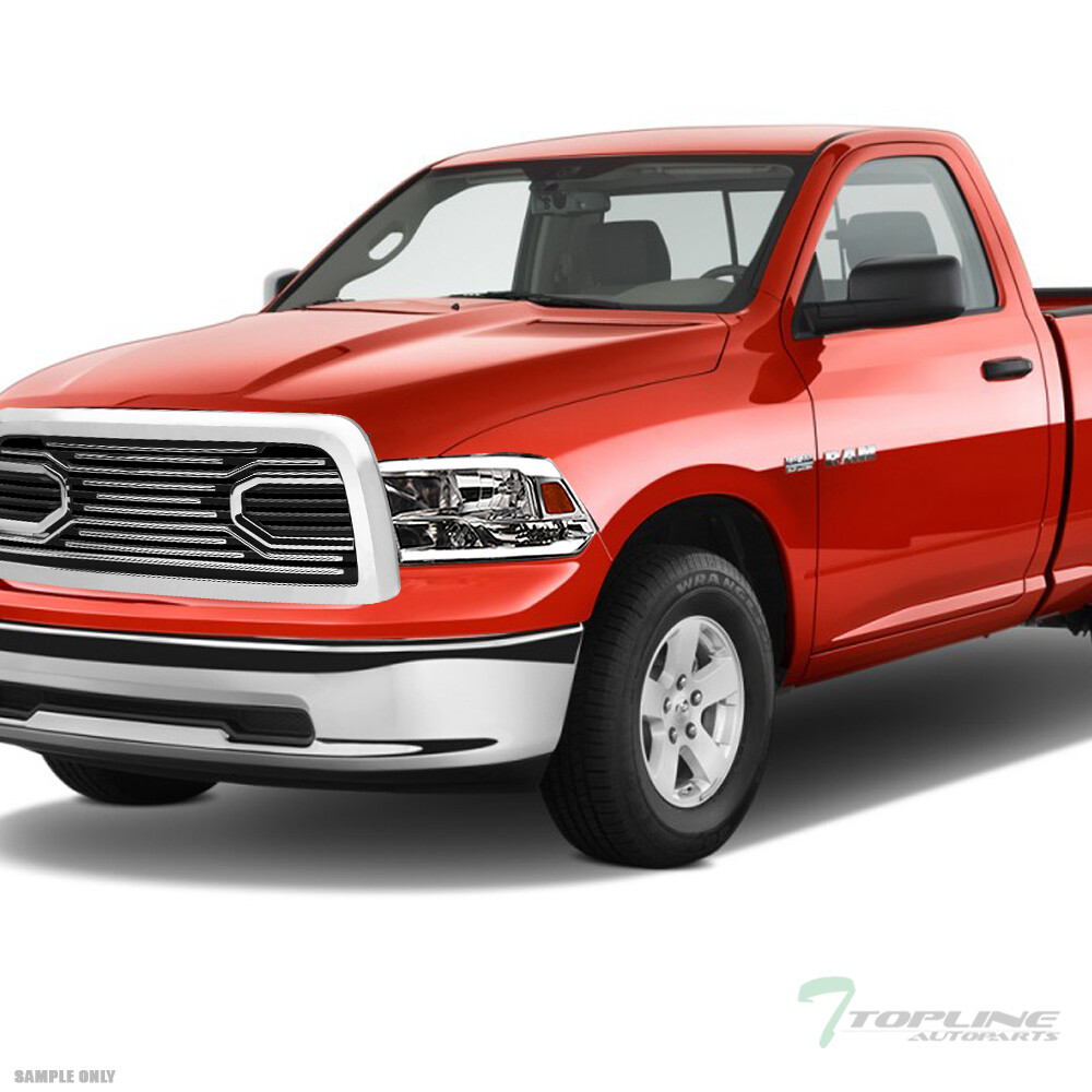 TLAPS For 10-18 Ram 2500 Switchback Sequential LED Chrome Headlights A+BH Grille