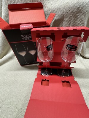 Riedel Veritos Riesling / Zinfandel 2 Glasses- Brand New in Original Box