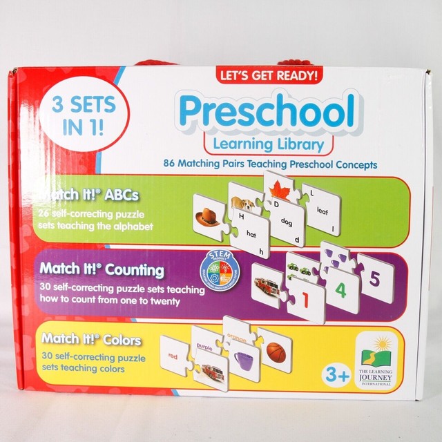 The Preschool Learning Library 3 Sets in 1 Gift for sale online | eBay