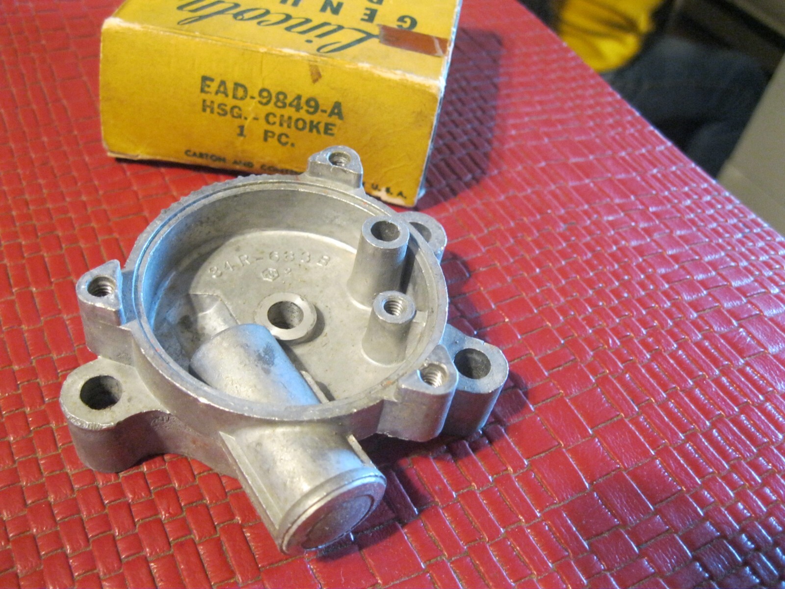 NOS 19521955 Lincoln carburetor choke thermostat housing eBay