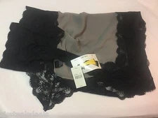 Womens Cejon Accessories Gray Black Lace Long Scarf Wrap W10023