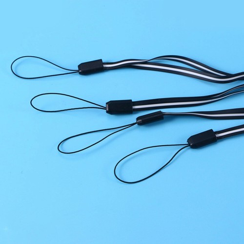 5pcs Neck Straps Cellphone Deorative Hanging Ropes for Work Chest School (Black) - 第 2/11 張圖片