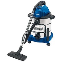 Draper 54257 30 Litre 1400 W Wet And Dry Vacuum Cleaner With Integrated 230 V... Draper 54257 30 Litre 1400 W Wet And Dry Vacuum Cleaner With Integrated 230 V...