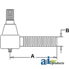 Tie Rod 379327R91 fits Case 685XL 695 695XL 784 884 885 885XL 895 895XL Hydro 84
