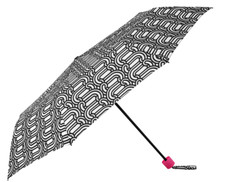 IKEA SOTRONN Regenschirm, weiß/schwarz SÖTRÖNN winddicht kompakt limitierte K...