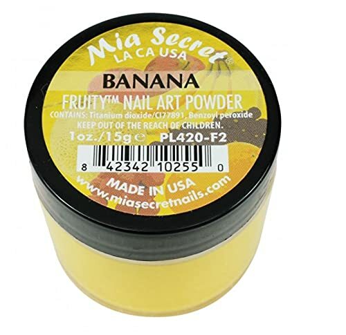 Mia Secret Acryl-Nagelpulver BANANE (FRUCHTIG) Kollektion trendy 1 Unze - Bild 1 von 3