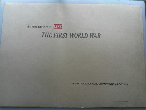 Large 1964 Portfolio of First World War Prints & Posters from Life Magazine 1964