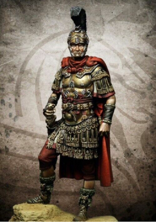 1/24 75mm Resin Figure Model Kit Roman Legate Warrior Officer Army War  Unpainted