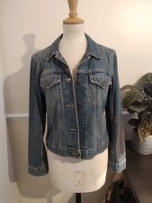 Marc Jacobs Denim Jacket 2005 Size 10, Graffiti, Doodle, Punk, Heads Rule
