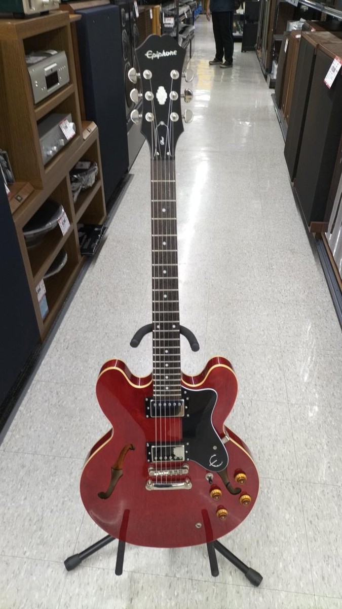 エピフォンES-335 DOT チェリーレッド美品❗️ Epiphone Dot ES-335 Cherry – Detroit Guitar