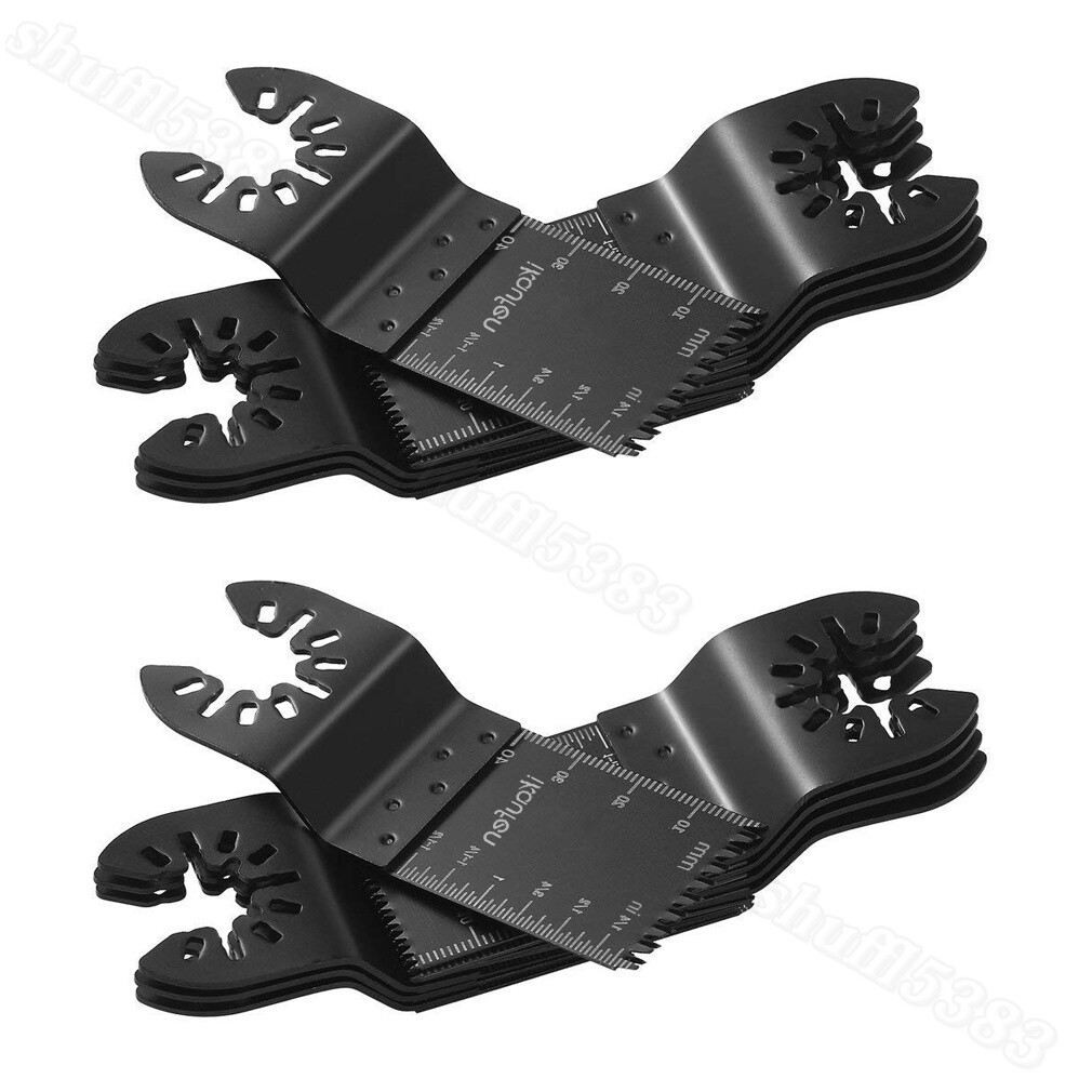 24PCS OSCILLATING MULTI TOOL BLADE SAW BLADES WOOD METAL CUTTER FOR