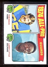 1975 TOPPS #203 ALL PRO GUARDS EXMINT A02986