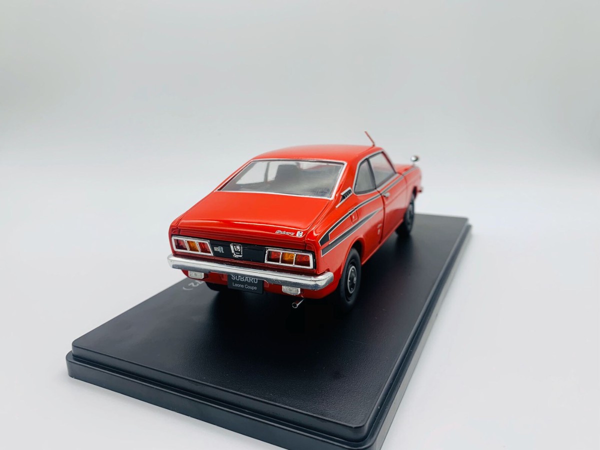 W817 新品 hachette SUBARU LEONE COUPE 1400 SUBARU Leone Coupe GSR 1972 1:24 New & Box Diecast model