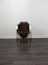 Icelandic sheepskin rug  sheepskin rug  soft silky long wool C329