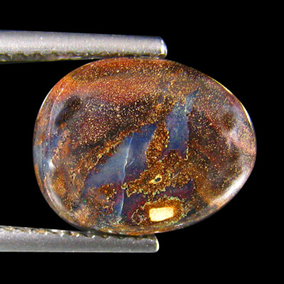 3.30Ct AMAZING RARE ! MATRIX DESIGN PICTURE KOROIT BOULDER OPAL