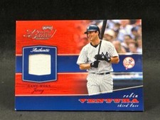 2002 PLAYOFF PIECE OF THE GAME ROBIN VENTURA POG-73 GAME-WORN JERSEY RELIC