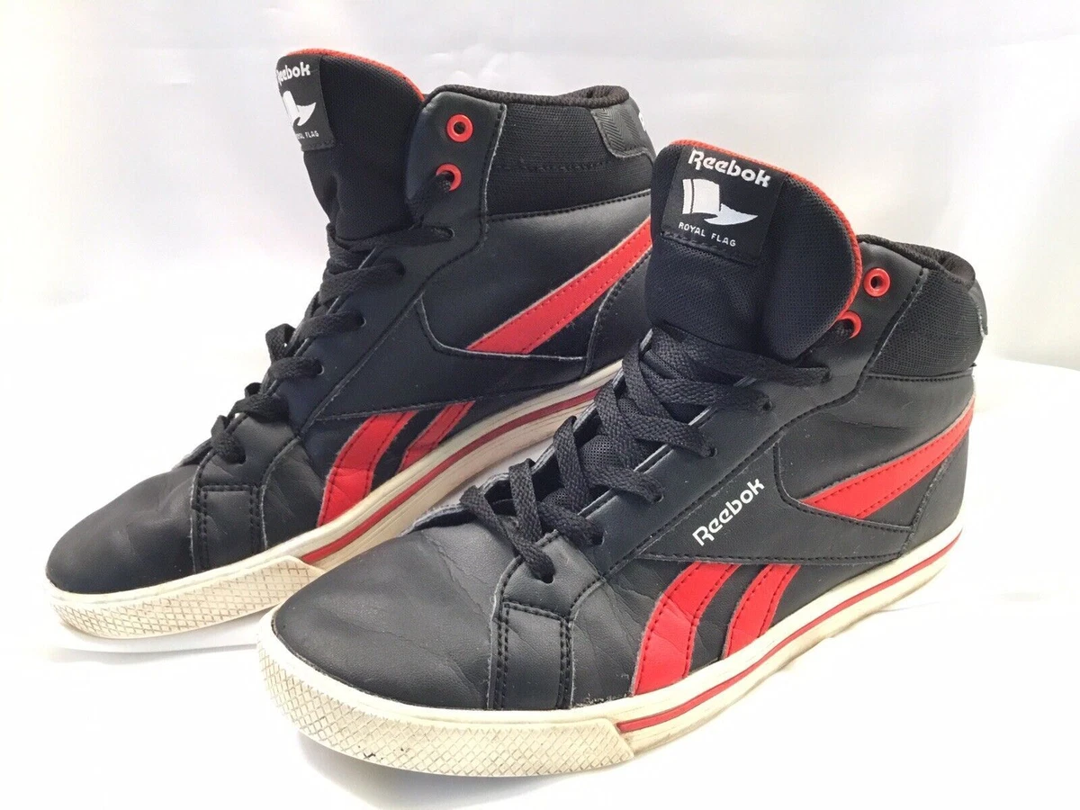 Vintage Reebok Royal Flag Tops #115061477 Male Sneakersblack/red Size 5 1/2 |