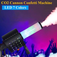 Pistola CO2 Jet Macchina Confetti LED 7 Colori CO2 Spray Cannone CO2 Party DJ Club