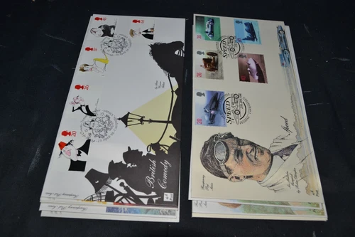 GB first day covers 1998 x 11 all on scarce Fourpenny Post cover series