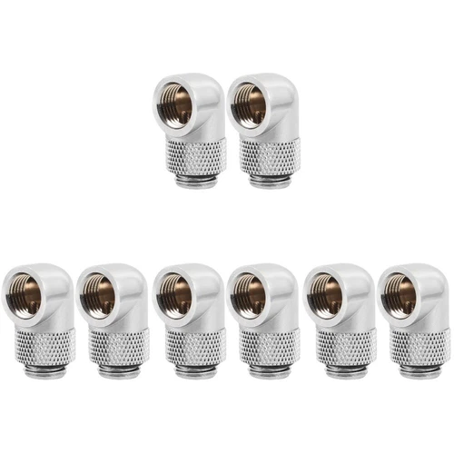  Set of 4 Computer Wassergekühlt Ellbogen Steckanschlüsse Für Wasserkühlung