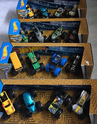 Hot Wheels Monster Jam Tour Favorites – Styles May Vary | eBay