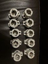 Ceramic bayonet Cap BC lamp BULB  holders x 10 New JOB LOT Lampholder