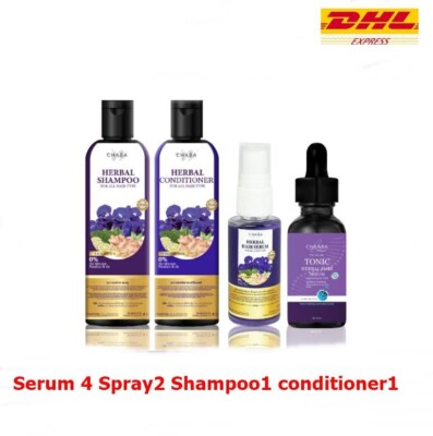 Chaba Shampoo & conditioner reduce hair loss , tonic hair serum, hair spray