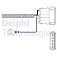 Delphi Lambdasonde Regelsonde Passend FüR VW Golf III 1.8 2.0 1.3 Cat