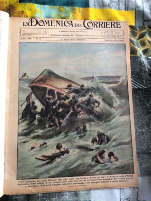 La Domenica del Corriere 31 1935 Il Regime e la Sanità della Stirpe G.S.Bernardo