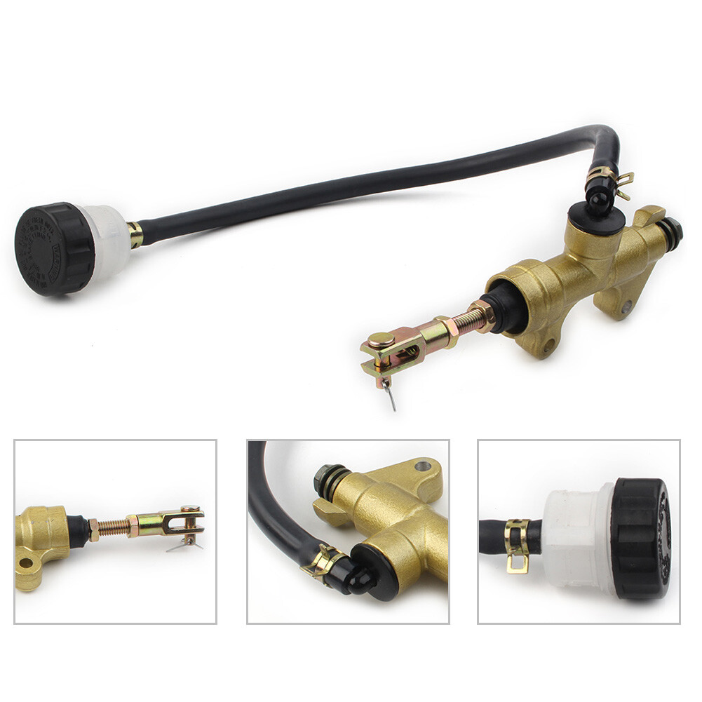 Rear Brake Master Cylinder Pump Set For Suzuki GSXR 600 750 1000 1100 GSX1300R