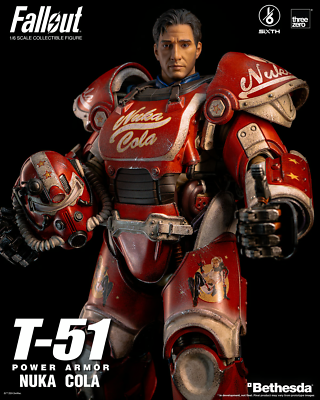 1/6 Fallout Nuka Cola Power Armor ThreeZero | eBay