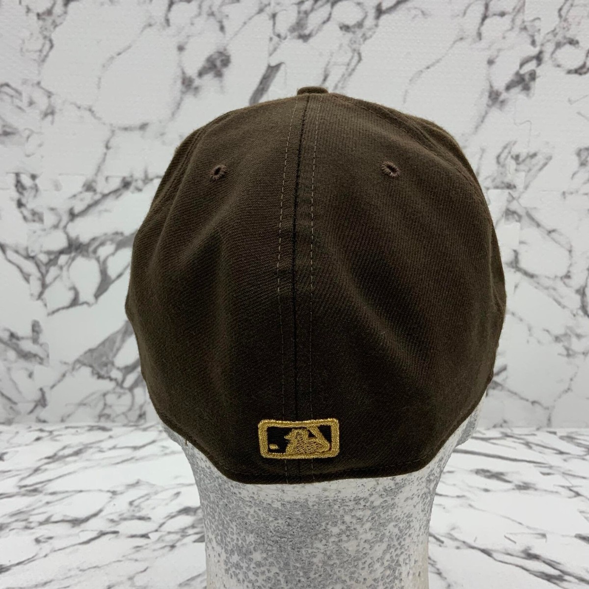 Men's New Era Cap Brown | Gold Metallic NY Yankees 59FIFTY