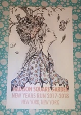 Phish Poster 2017 NYE MSG NYC Phan Art Signed Numbered not Spusta Pollock 