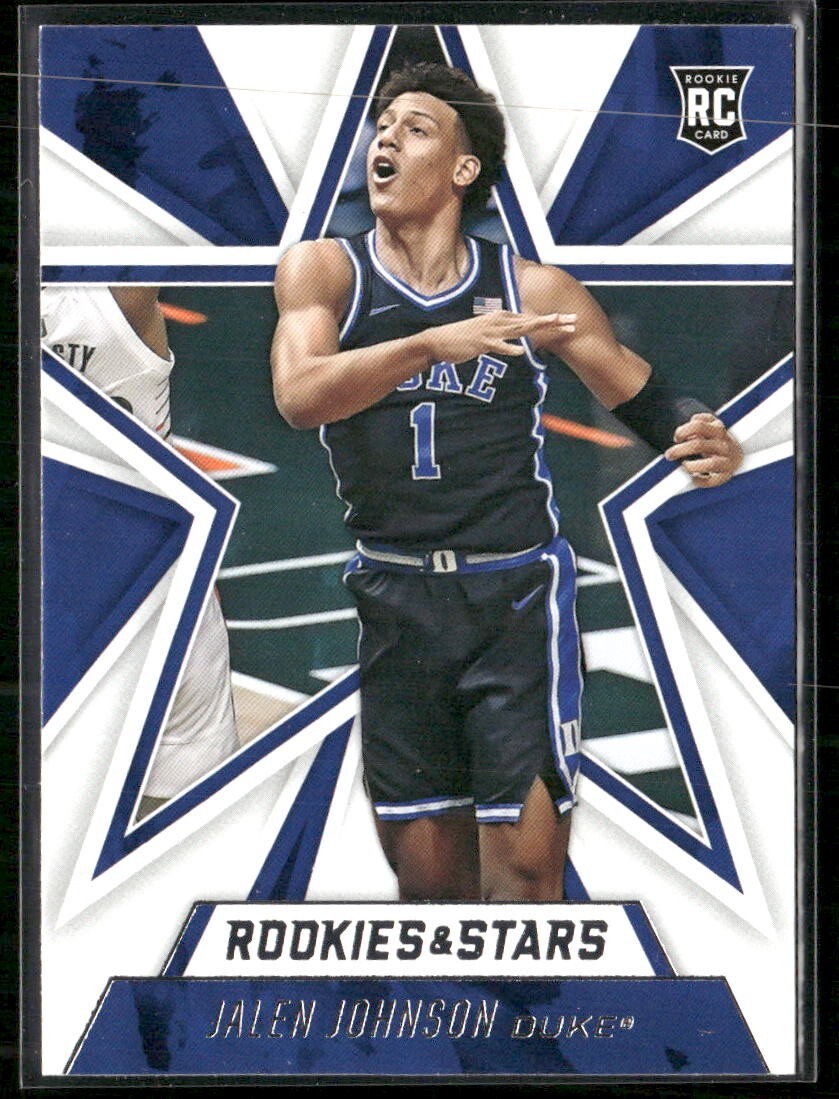 2021-22 Panini Chronicles Draft Picks - Rookies & Stars #313 Jalen Johnson (RC)