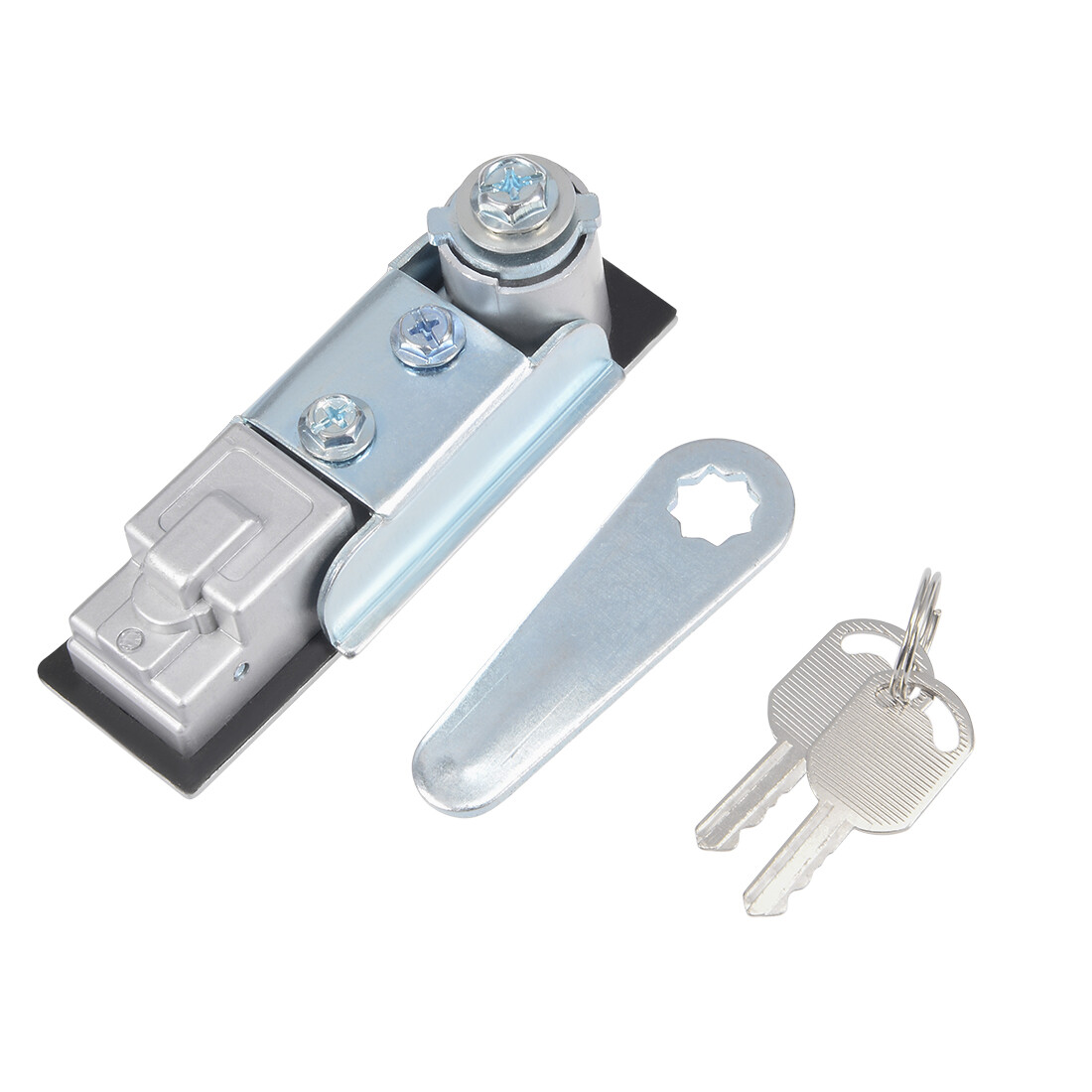 Electric Panel Cam Lock Push Type Door Lock w Keys 713 eBay