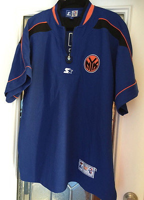 NY Knicks Mens Short Sleeve Shirt NBA SzXL Authentic Starter NY Knicks Mens Short Sleeve Shirt NBA SzXL Authentic Starter