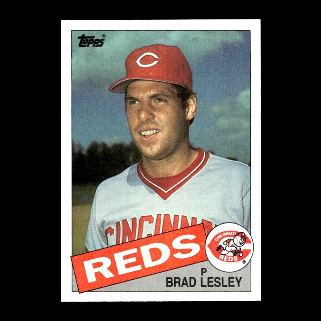 Brad Lesley 1985 Topps Cincinnati Reds #597 R322A 59 | eBay