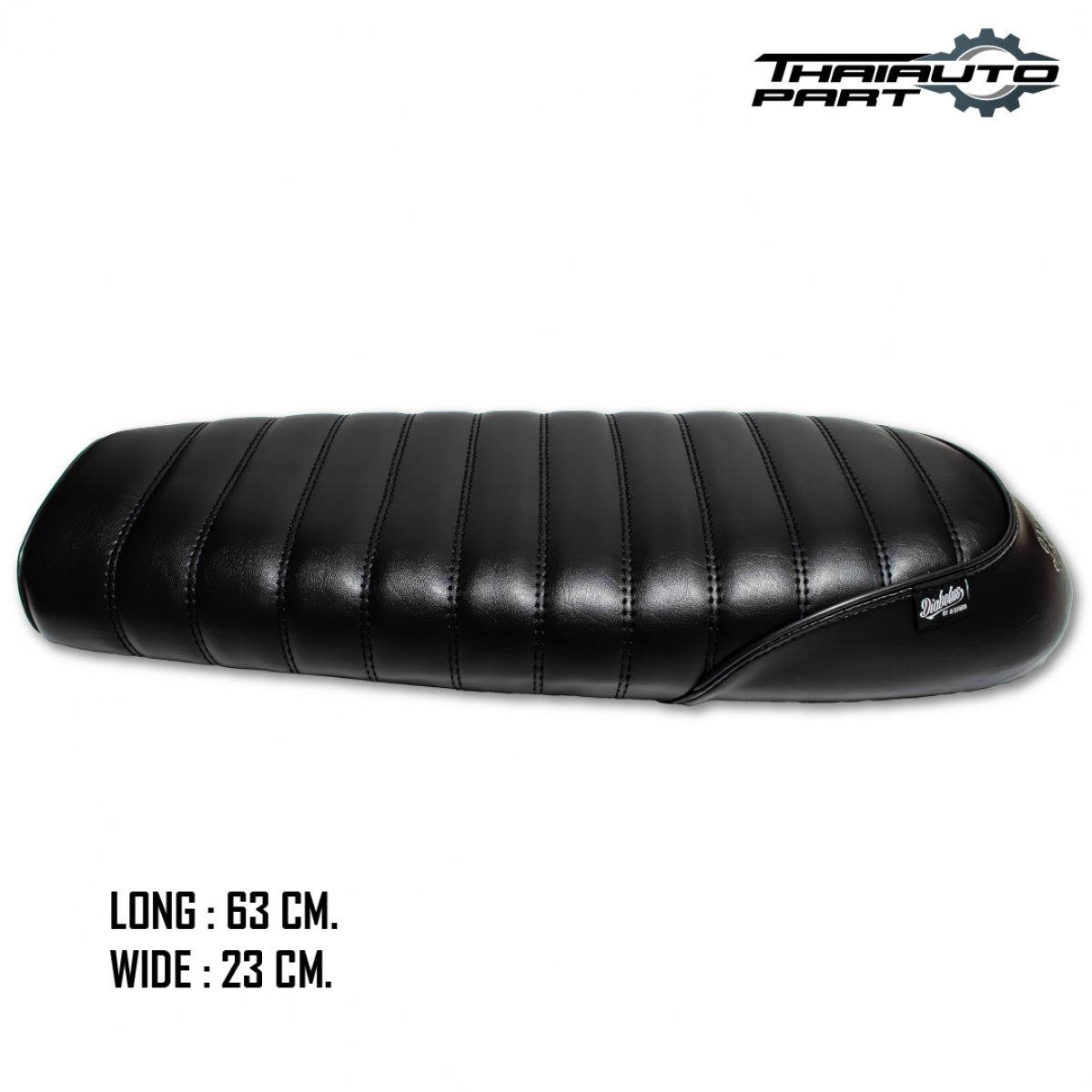 ROYAL ENFIELD GT650 & INTERCEPTOR 650 FIT DUAL SEAT FAUX LEATHER