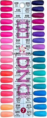 Gelish Nail Polish Color Chart