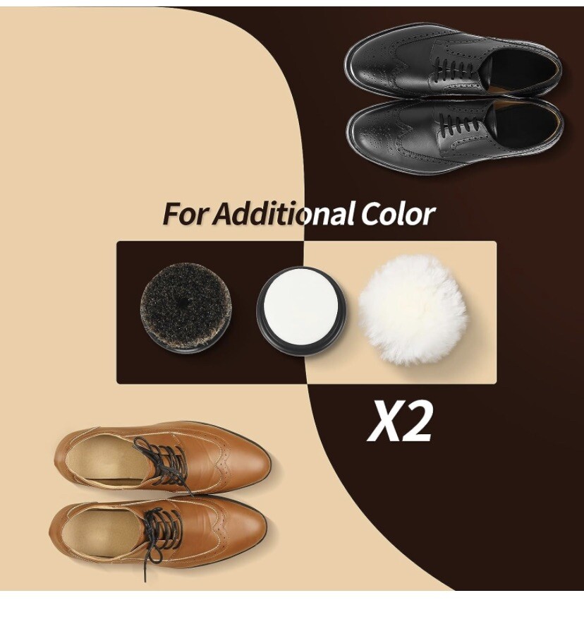 75W High Power Adjustable Speed Electric Shoe Polisher Machine with 3 Soft Mo...