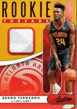 2019-20 Absolute Memorabilia Rookie Threads Level 1 #29 Bruno Fernando Jersey