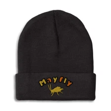 Beanies for Men Mayfly Winter Hats for Women Acrylic Skull Cap 1 Size
