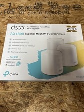 TP-LINK AX1800 Deco X20 3-pack Whole Home Mesh Wi-Fi 6 Router - New