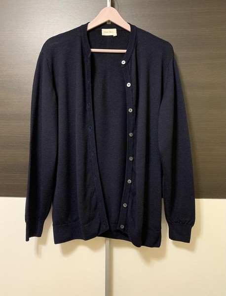 Women Peter Hahn Sweater Navy Wool 44 / XXL / 52 #C912