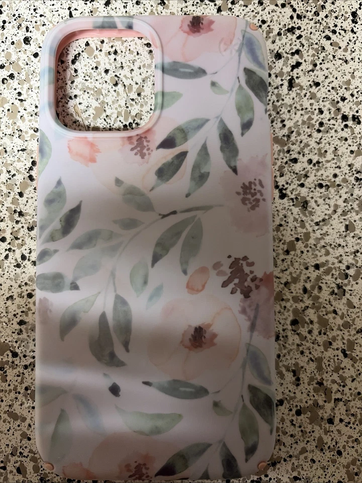 Capa telefone Speck iPhone 12 Pro Max floral resistente a choques resistente a impactos - Imagem 2 de 2