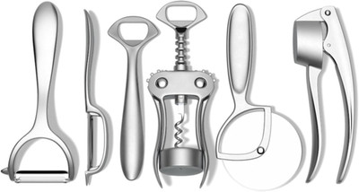 Public Goods Kitchen Tool Set | 6 Piece Kitchen Utensil Set | Includes Y-Peeler,