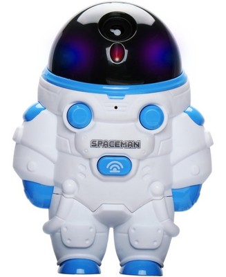 Electric Spaceman Bubble Blower W/ Lights- Style May Vary - Multi -