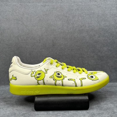 Adidas Stan Smith Disney Monsters Inc Mike Wazowski Mens 12 FZ2706 Green Cream