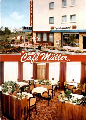''  CAFE MÜLER ''  7519  Eppingen ungelaufen