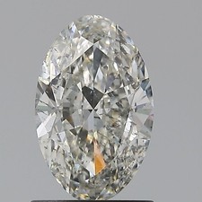 0.90 CT Certified GIA Oval Cut Natural Mined Diamond Loose I color SI2 clarity 3720.00 per carat